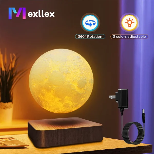 Magnetic Floating Moon Lamp