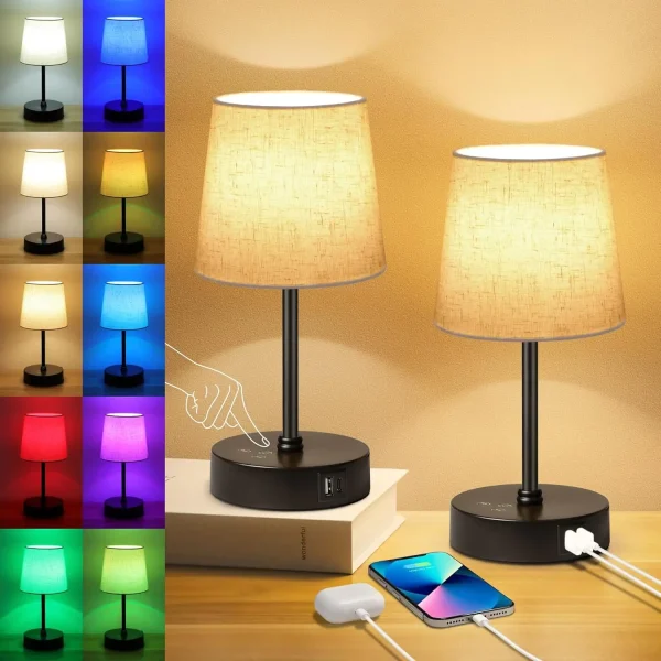Dimmable Touch Control Table Lamps