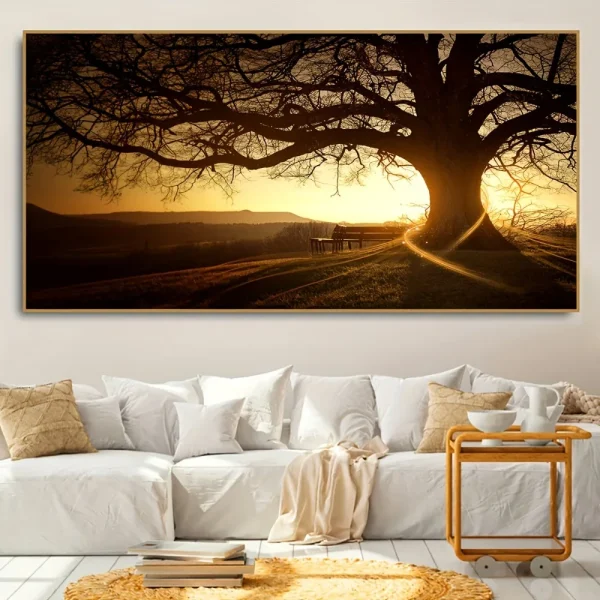 Modern Forest Landscape Wall Art