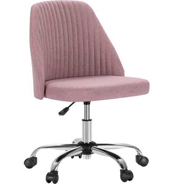 Small Desk/Vanity Swivel Chair Armless