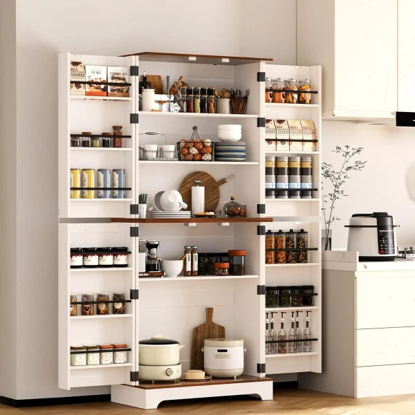 Farmhouse Kitchen Pantry Cabinet