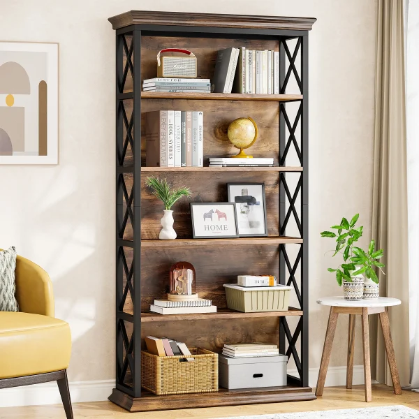 5 Shelf Display Shelves Bookcase
