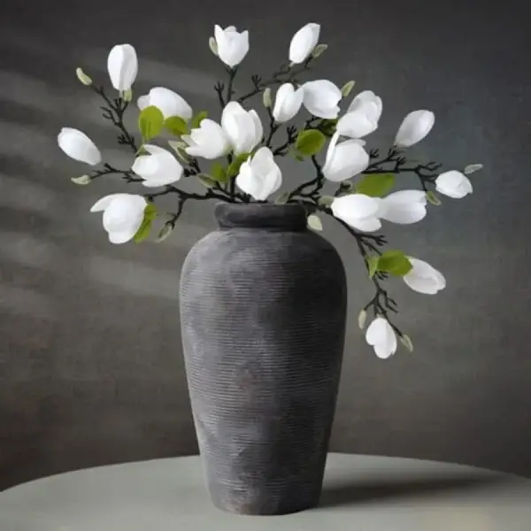Large Rustic Ceramic Farmhouse Vase