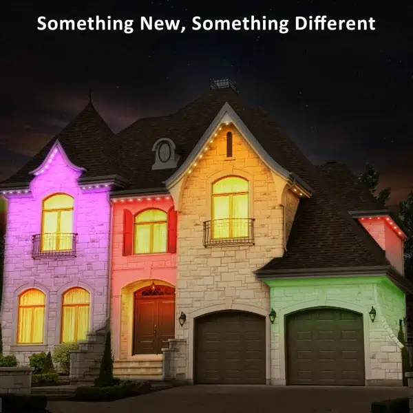 60M Smart RGBIC Permanent Outdoor Lights